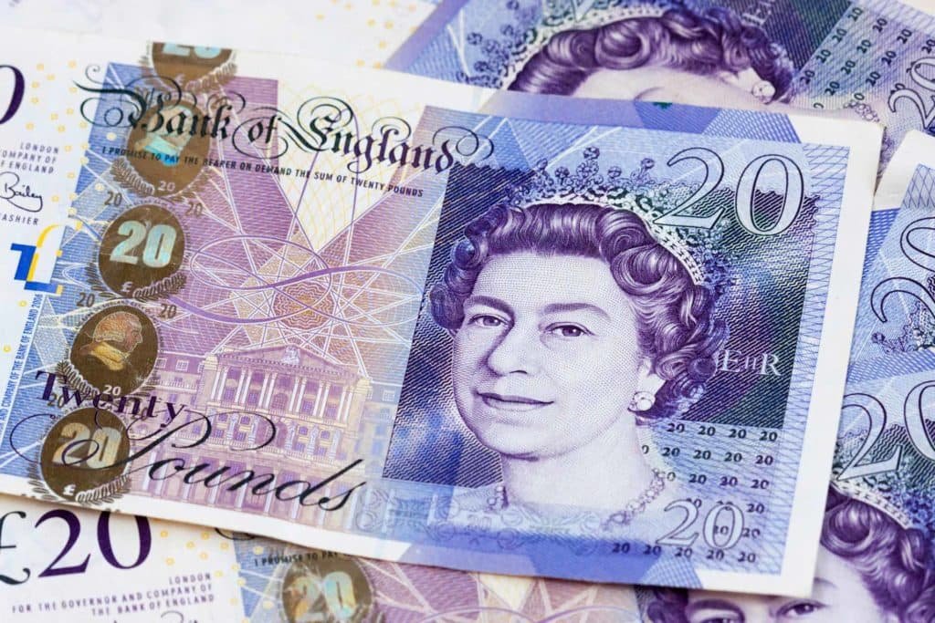 Photo of British money